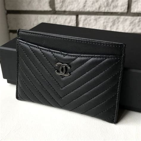 chanel credit card holder replica|Chanel Wallets & Card Holders .